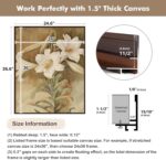 1.5” Deep Frame for 48x48 Canvas Paintings, DIY Metal Floating Frame with 1.5” D... - Image 4