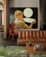 1.5” Deep Frame for 48x48 Canvas Paintings, DIY Metal Floating Frame with 1.5” D... - Image 8