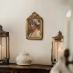 eletecpro 4x6 Arch Vintage Picture Frame with Glass Cover, Antique Ornate Gold P... - Image 6