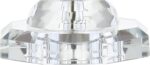 JONATHAN Y 24.5" Clear Crystal LED Table Lamp, Hollywood Regency Modern Glam Can... - Image 5