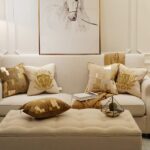 Avigers 20 x 20 Inch Embroidery Velvet Cushion Cover Shield Luxury European Pill... - Image 5