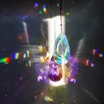 HDCRYSTALGIFTS 2pcs 89mm Hanging Crystal Prisms Suncatchers, Sun Catcher Indoor ... - Image 3
