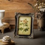 CISOO Vintage 5x7 Picture Frame Antique Photo Frame Table Top Display and Wall H... - Image 3
