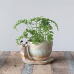 Creative Co-Op Stoneware Snail Planter, Reactive Glaze, (Each One Will Vary), Se... - Image 9