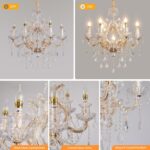 Luxurious K9 Crystal Chandelier for Living Room & Bedroom – Elegant Modern Ceili... - Image 6
