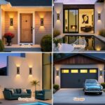 Outdoor Wall Light Fixtures 2 Pack, 15" Up and Down Waterproof Porch Wall Sconce... - Image 7