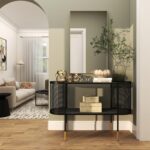 Deco 79 Metal Geometric Decorative Sculpture Orb Home Decor Statues with Acrylic... - Image 3