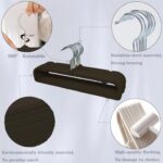 Pants Hangers Non Slip - 20 Pack Velvet Hangers for Closet - Thin Space Saving C... - Image 5