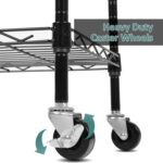 Homdox 6-Tier Storage Shelf Wire Shelving Unit Free Standing Rack Organization w... - Image 7