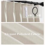 SHINELAND Insulated Window Coverings Warm Curtains for Winter,Window Treatments ... - Image 3