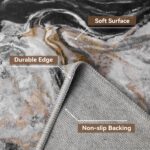 5x7 Area Rugs for Living Room, Modern Abstract Rug for Bedroom, Contemporary Mac... - Image 6