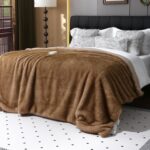 MERRYLIFE Luxury Thick Plush Faux Fox Fur Throw Blanket Warm Furry Cozy Soft Dec... - Image 5