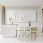 GeekMacro Abstract Textured Wall Art Hand Painted White Canvas Modern Oil Painti... - Image 7