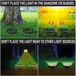 Solar Powered 8 Pack Outdoor LED Disk Lights - IP68 Waterproof, Non-Slip, Wear-R... - Image 8