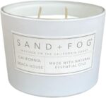 Sand + Fog Scented Candle - California Beach House – Additional Scents and Sizes... - Image 3