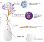 Tmacker Mothers Day Mom Gifts for Women Grandma - Artificial Rose Flowers with V... - Image 3