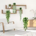 Sggvecsy Fake Hanging Plants 4 Pack Artificial Hanging Plants Fake Potted Greene... - Image 4