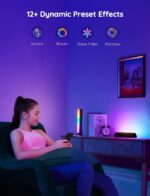 Govee Smart LED Light Bars, Work with Alexa and Google Assistant, RGBICWW WiFi T... - Image 6