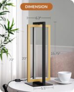 EDISHINE LED Table Lamp Set of 2, 3 Color Temperatures Modern Nightstand Lamp (3... - Image 7