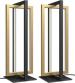 EDISHINE LED Table Lamp Set of 2, 3 Color Temperatures Modern Nightstand Lamp (3... - Image 9