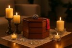 Wooden Dry Fruit Tray Snack Serving Tray With Lid Dry Fruit Box Nuts Container S... - Image 3