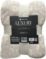 MEMBER'S Mark Luxury Premier Collection Cozy Knit Throw (Chelsea Leopard Cream/S... - Image 4