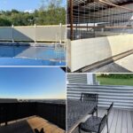 TANG 3' x 10' Balcony Privacy Screen Fence for Apartment Deck Railing, 200GSM He... - Image 3