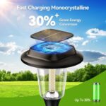 KOOPER Solar Pathway Lights Outdoor, 8 Pack Modern Brighter Solar Powered Landsc... - Image 4