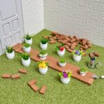 Miniature Dollhouse Accessories, Mini Plants for 1 12 Scale Dollhouse, Miniature... - Image 4