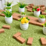 Miniature Dollhouse Accessories, Mini Plants for 1 12 Scale Dollhouse, Miniature... - Image 7
