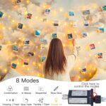 String Lights Indoor Bedroom, 33FT 100 LED Fairy String Lights Outdoor Waterproo... - Image 3