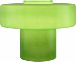 Hauteloom Lauenhagen Glass Table Lamp - Modern Contemporary - Green - Image 4