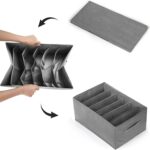 Nicunom 6 Pack Wardrobe Clothes Organizer, 6 Grids Large Clothes Closet Organize... - Image 4