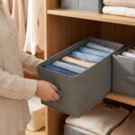 Nicunom 6 Pack Wardrobe Clothes Organizer, 6 Grids Large Clothes Closet Organize... - Image 5