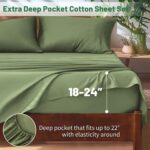 Extra Deep Pocket Queen Sheets 18-24 Inch 1000 Thread Count 100% Egyptian Cotton... - Image 3