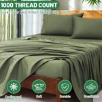 Extra Deep Pocket Queen Sheets 18-24 Inch 1000 Thread Count 100% Egyptian Cotton... - Image 4