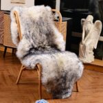 LLB Genuine Sheepskin Area Rug Wool Rug Fur Carpet Fluffy Shaggy Fur Rug for Liv... - Image 3