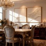 Artists' 3D Textured Wall Art Set of 2, Large White Beige Abstract Wall Decor, H... - Image 3