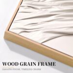 Artists' 3D Textured Wall Art Set of 2, Large White Beige Abstract Wall Decor, H... - Image 5