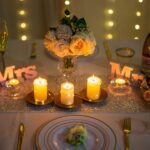 Iron Plate Candle Holder - Gold Plate for Pillar Candles, Set of 6 Tray, Dish, D... - Image 3