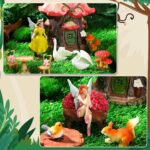 Soaoo 25 Pcs Fairy House Garden Figurines Kit Spring Garden Decor Easter Basket ... - Image 3