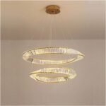 Art Deco LED d Crystal Lustre Chaner Lighting Suspension Luminaire Lampen for Fo... - Image 5