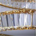 Art Deco LED d Crystal Lustre Chaner Lighting Suspension Luminaire Lampen for Fo... - Image 8