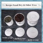 Home Acre Designs Food Storage Containers Set with Lids, Farmhouse Home Kitchen ... - Image 4