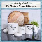Home Acre Designs Food Storage Containers Set with Lids, Farmhouse Home Kitchen ... - Image 6