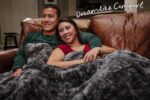 Chanasya Premium Wolf Faux Fur Throw Blanket - Soft, Fuzzy Sherpa & Minky Throw ... - Image 3