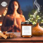 8oz Handmade Candle - Unique Scent of Jasmine and Sandalwood- Eco-Friendly Vegan... - Image 6