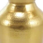 Deco 79 Metal Decorative Vase Hammered Spotted Centerpiece Vase, Flower Vase for... - Image 3