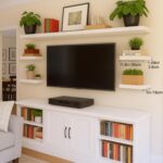 Floating Shelves for Wall White Shelves Bathroom, Bedroom and Living Room, Wall ... - Image 4