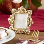 Kate Aspen Gold Baroque Royale Place Card & Photo Frame Set - 6 Count Decorative... - Image 3